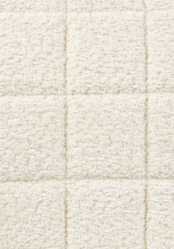 ZUIVER OMG Myk spisestuestol - off-white polyester og off-white stl