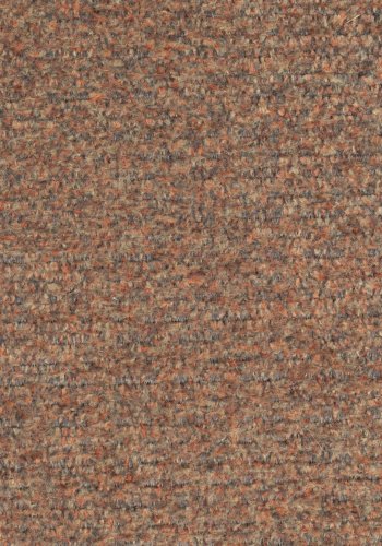 WHITE LABEL LIVING Sanne spisestol - oransje gr polyester og sort stl