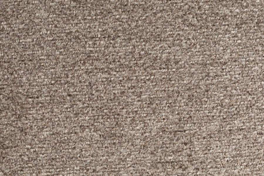 WHITE LABEL LIVING Sanne spisestol - brownie brun polyester og sort stl