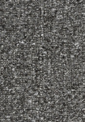 ZUIVER Buddy spisestuestol - grtt boucléstoff og svart metall