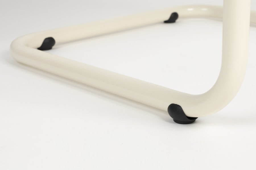 ZUIVER Ridge Soft spisestuestol - off-white polyester/nylon