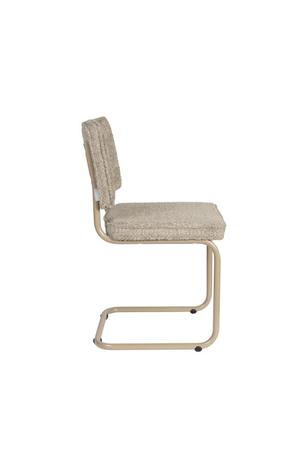 ZUIVER Ridge Soft Stol Beige
