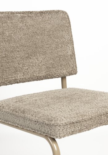 ZUIVER Ridge Soft Stol Beige