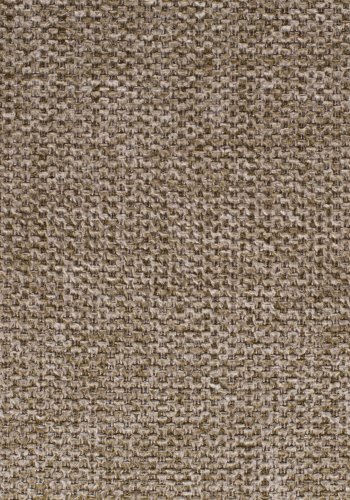 WHITE LABEL LIVING Tjarda spisebordsstol, med armlener - brun polyester og svart jern