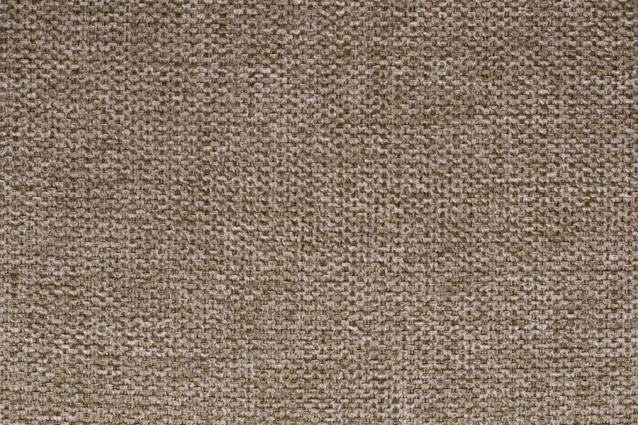 WHITE LABEL LIVING Tjarda spisebordsstol, med armlener - brun polyester og svart jern