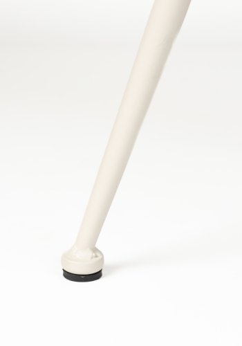 WHITE LABEL LIVING Fijs spisebordstol - taupe bouclé og strykejern