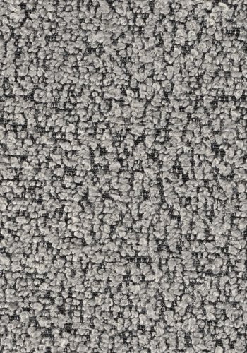 WHITE LABEL LIVING Fijs spisebordstol - gr bouclé og jern