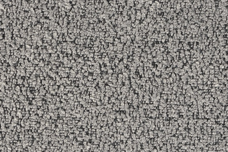 WHITE LABEL LIVING Fijs spisebordstol - gr bouclé og jern