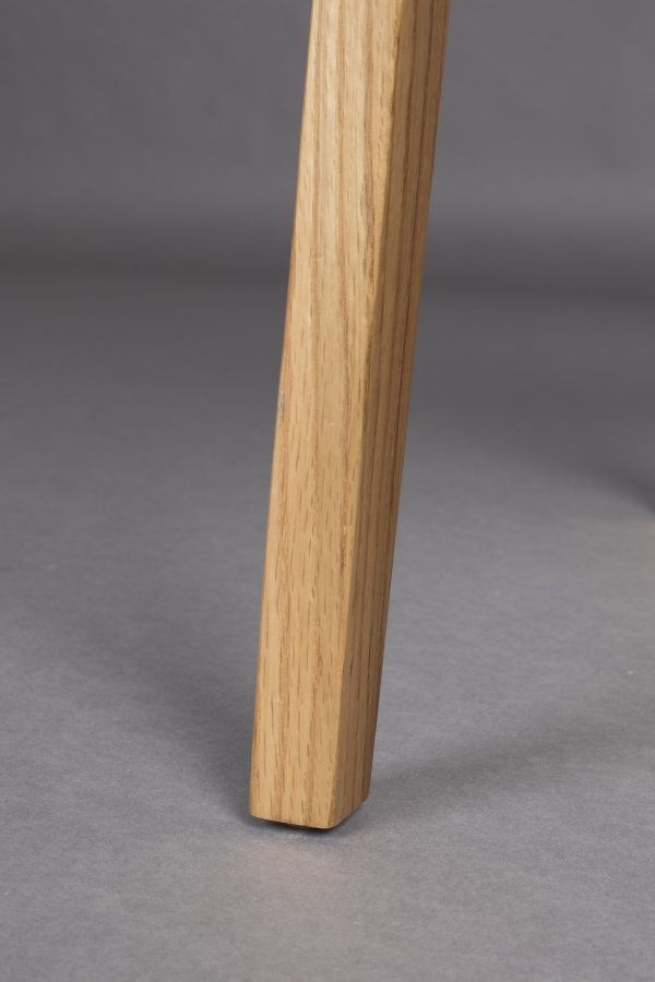 DUTCHBONE Westlake spisebordstol, med armlener - naturlig eik og kryssfiner