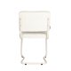 ZUIVER Ridge spisestuestol - Kink Soft off-white stoff og rrformet ramme, stables