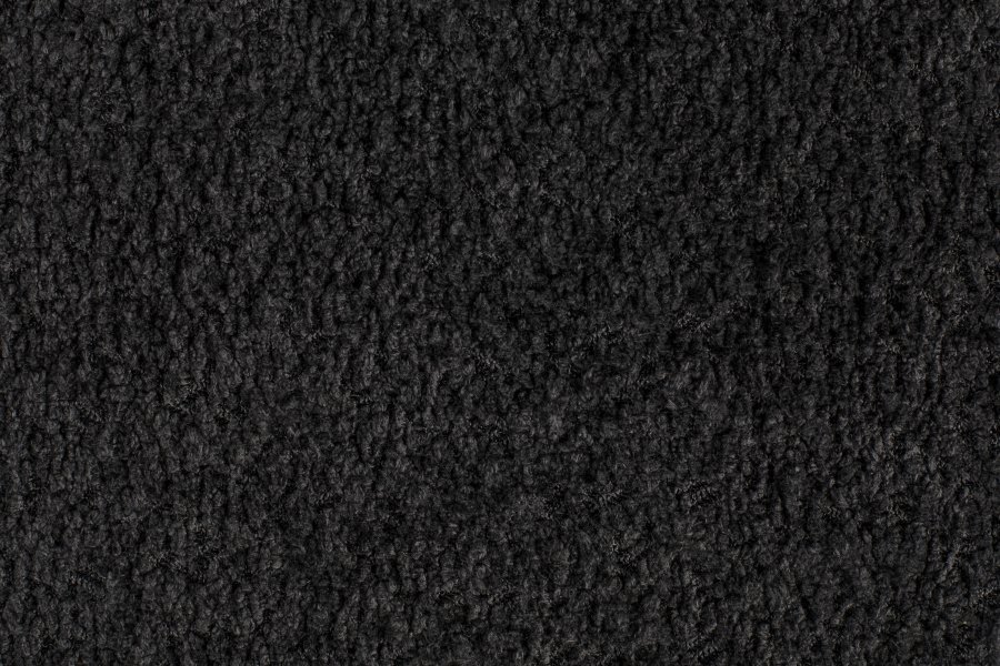 ZUIVER Ridge spisestol - Kink Mykt, svart stoff og rrformet ramme, stabelbar