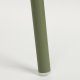 WHITE LABEL LIVING Jessica spisestuestol, med armlen - grnn polypropylen/polyester/metall
