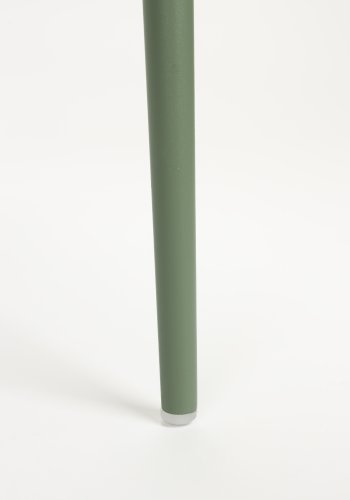 WHITE LABEL LIVING Jeffrey spisestuestol - grnn polypropylen og metall