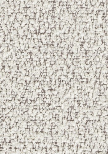 WHITE LABEL LIVING Joa spisestuestol, med armlen - beige polyester og svart jern