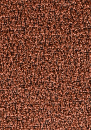 WHITE LABEL LIVING Joa spisestuestol, med armlen - terra polyester og svart jern