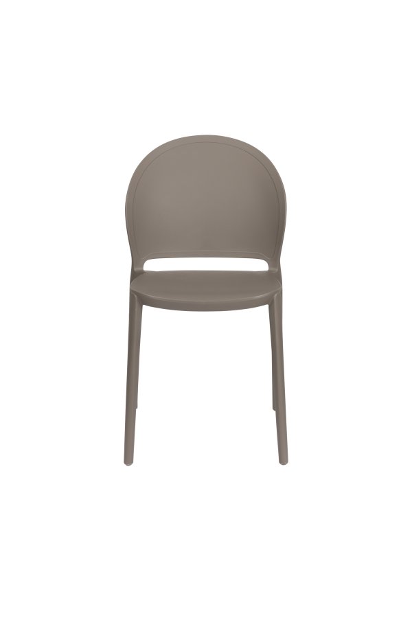 WHITE LABEL LIVING Sjoerd hagestol, stabelbar - gr polypropylen