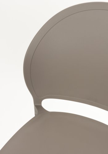 WHITE LABEL LIVING Sjoerd hagestol, stabelbar - gr polypropylen