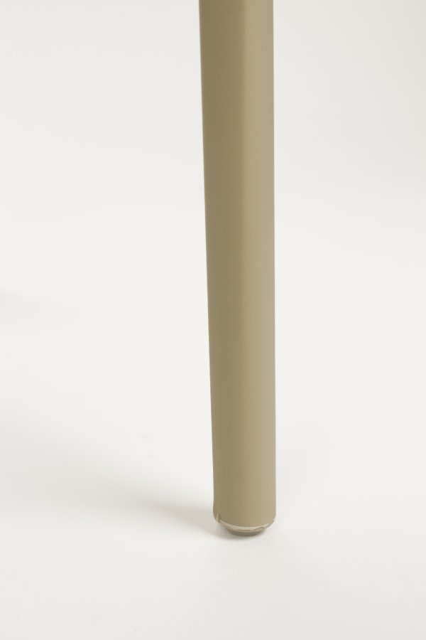 WHITE LABEL LIVING Sjoerd hagestol, stabelbar - beige polypropylen