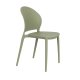 WHITE LABEL LIVING Sjoerd hagestol, stabelbar - grnn polypropylen