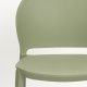 WHITE LABEL LIVING Sjoerd hagestol, stabelbar - grnn polypropylen