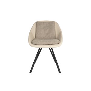 DUTCHBONE Stuhl Wakefield Elfenbein