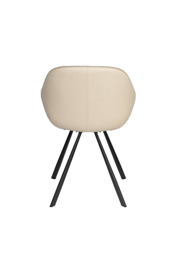 DUTCHBONE-stol Wakefield elfenben