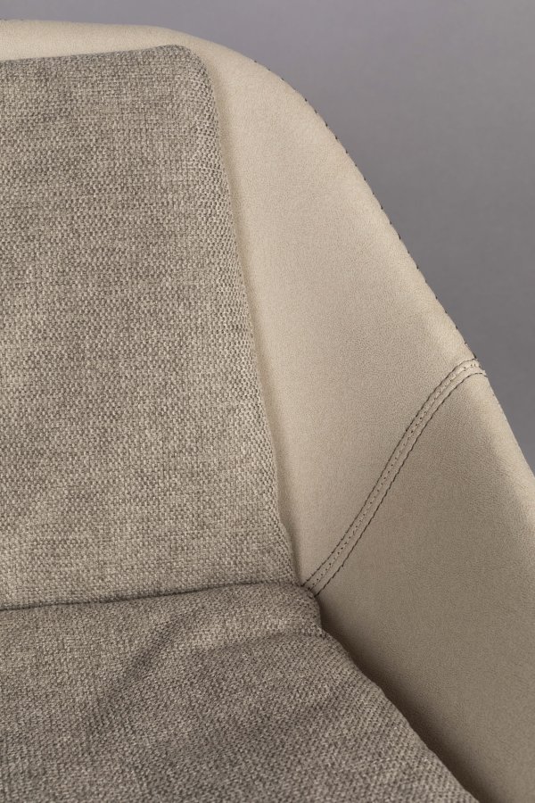 DUTCHBONE-stol Wakefield elfenben