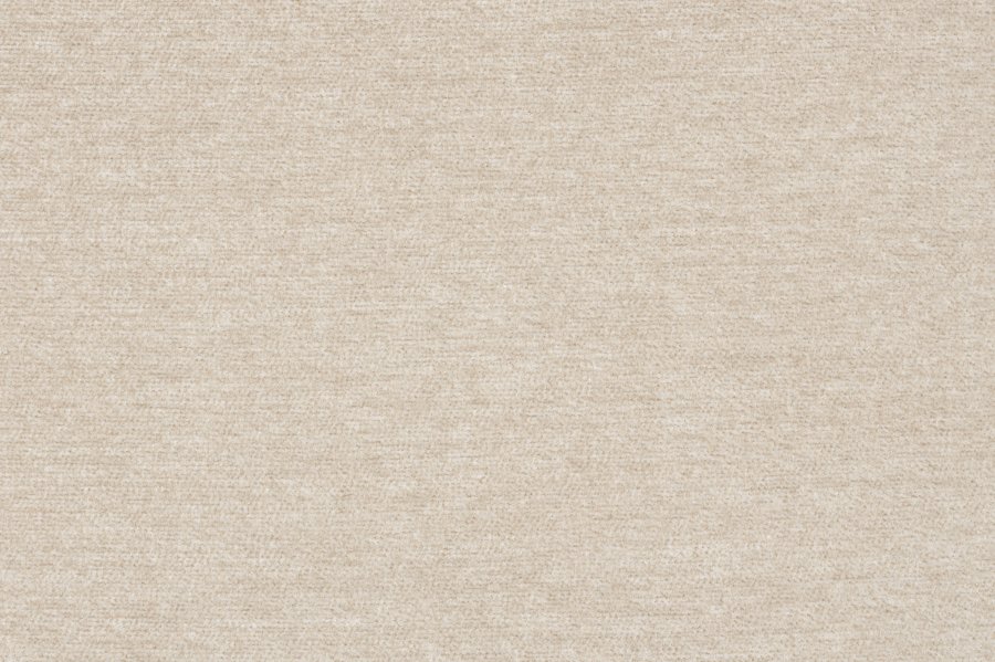 ZUIVER Koselig spisestol - beige polyesterflyel og sort metall