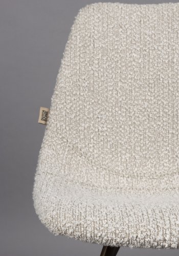 DUTCHBONE Stol Franky Boucl Beige