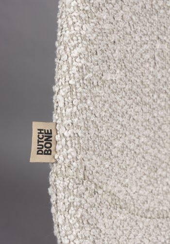 DUTCHBONE Stol Franky Boucl Beige