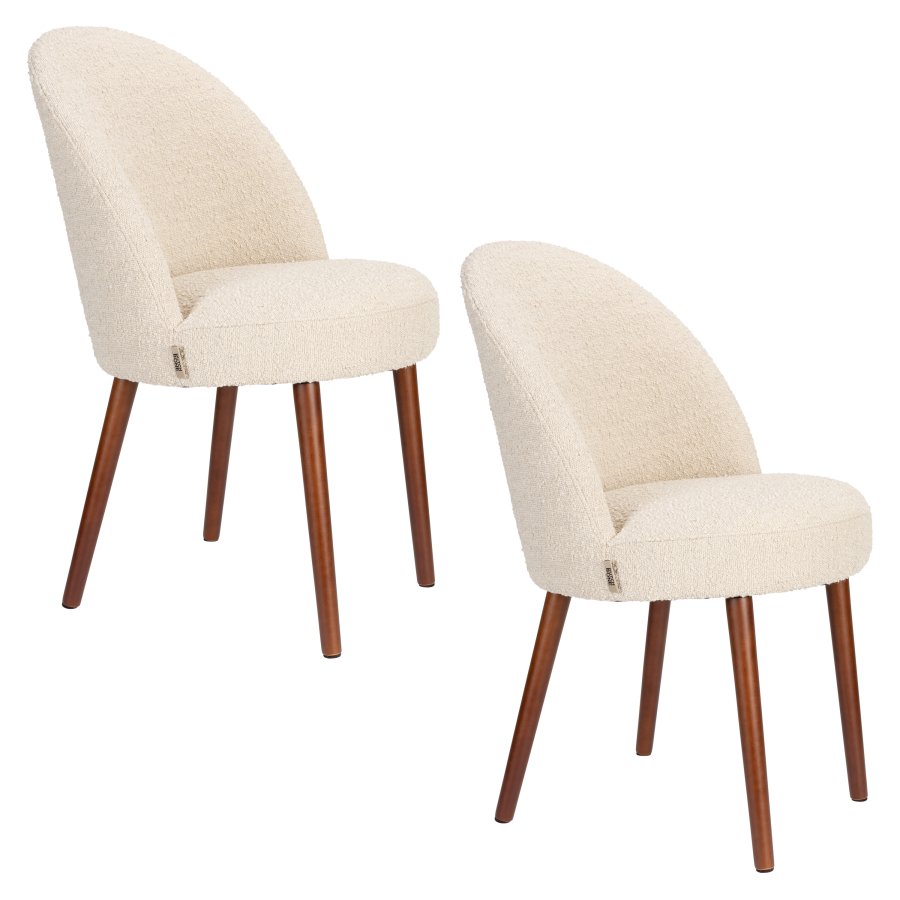 DUTCHBONE Stol Barbara Boucle Beige