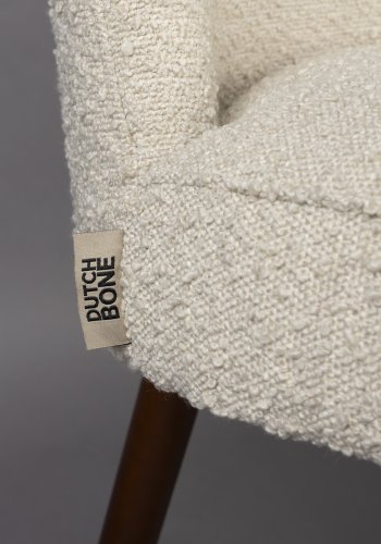 DUTCHBONE Stol Barbara Boucle Beige