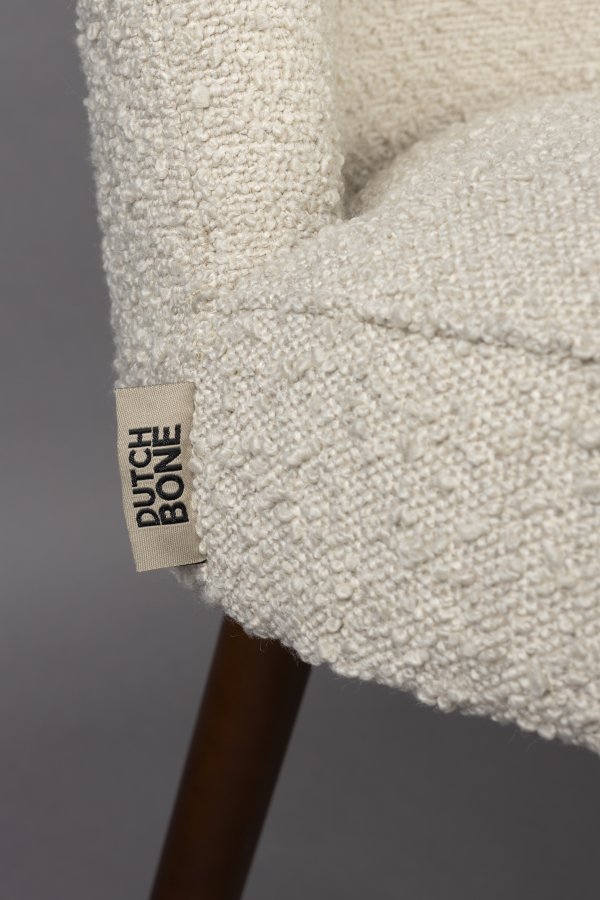 DUTCHBONE Stol Barbara Boucle Beige