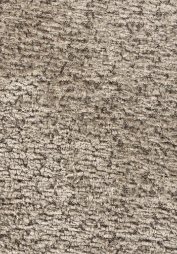 ZUIVER Bonnet spisebordstol - beige polyester teddystoff og sort metall