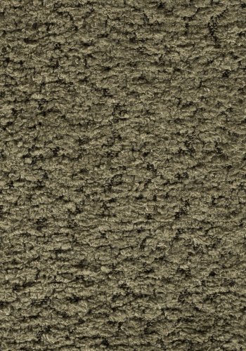 WHITE LABEL LIVING Ayle spisestuestol, med armlen - mosegrnn polyester og svart jern