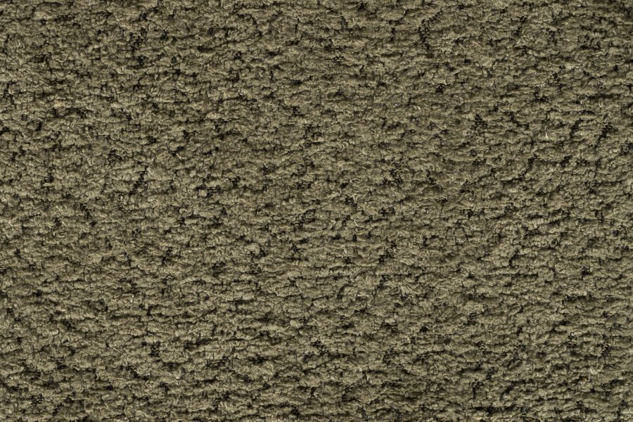 WHITE LABEL LIVING Ayle spisestuestol, med armlen - mosegrnn polyester og svart jern