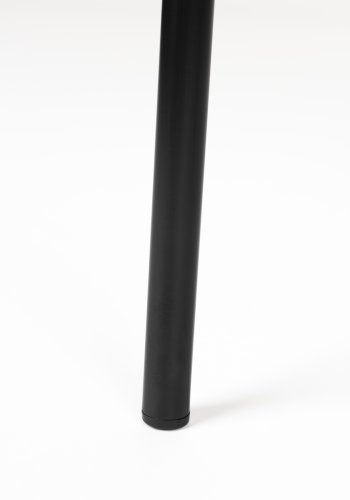 WHITE LABEL LIVING Dando spisestuestol - off-white polyester og svart jern