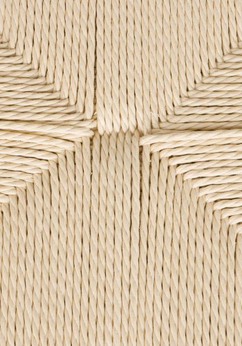 WHITE LABEL LIVING Che spisestuestol - beige papir og naturlig jern