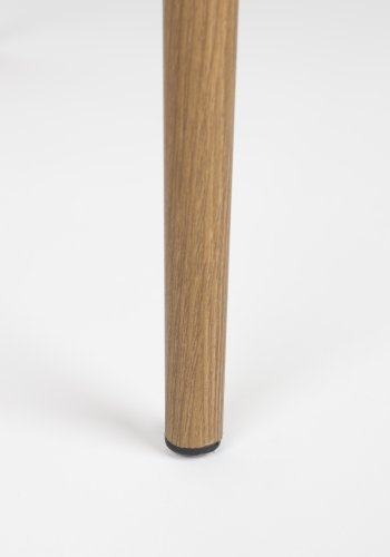 WHITE LABEL LIVING Che spisestuestol - beige papir og naturlig jern