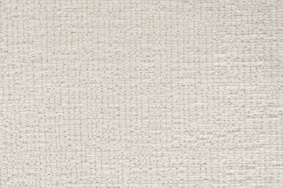 WHITE LABEL LIVING Bouton spisestuestol, stabelbar - off-white polyester og svart jern