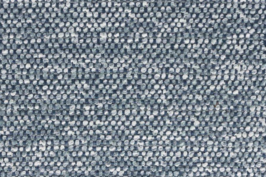 WHITE LABEL LIVING Balado spisestuestol, med hengslene. svingfunksjon - bl polyester og svart jern