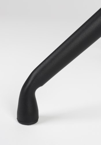 WHITE LABEL LIVING Balado spisestuestol, med hengslene. svingfunksjon - bl polyester og svart jern