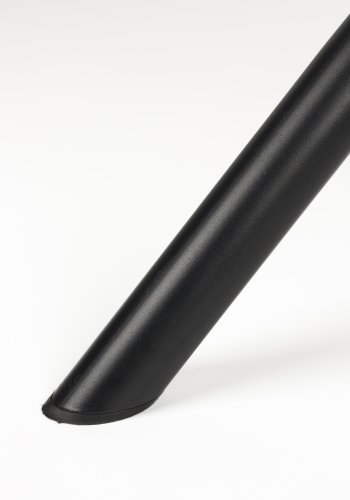 WHITE LABEL LIVING Kodak spisestuestol, med armlen og svingfunksjon - beige polyester og svart jern