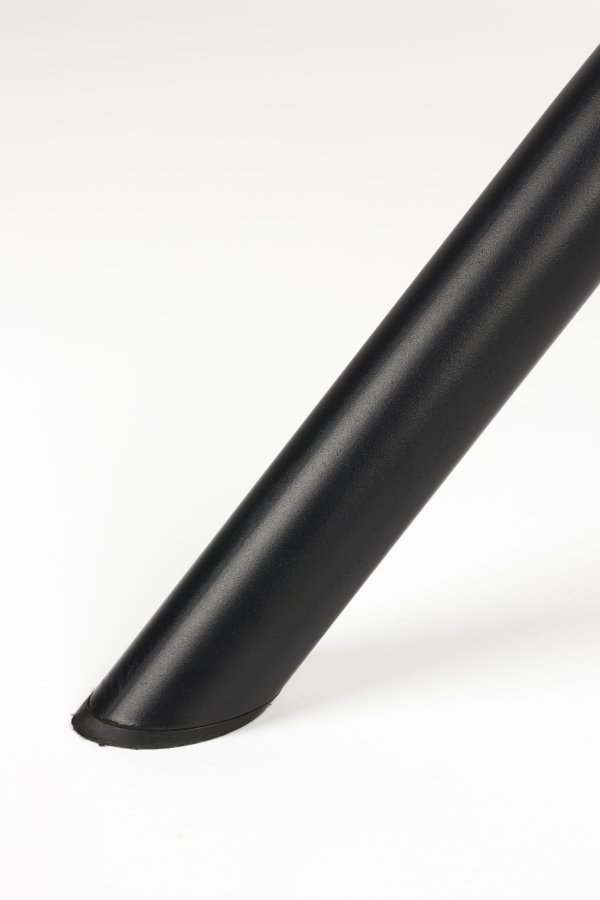 WHITE LABEL LIVING Kodak spisestuestol, med armlen og svingfunksjon - beige polyester og svart jern