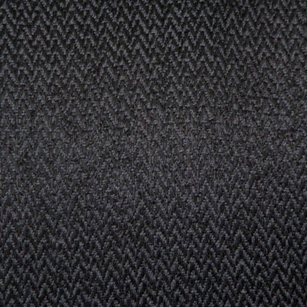 London lnestol - mrkegrt stof/brunt valnddetr m. armln