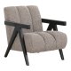 HOUSE NORDIC Florence Lounge stol - Lounge stol, brun, HN1299