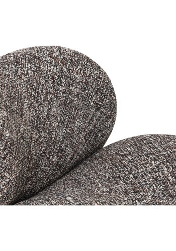 HOUSE NORDIC Sofia lenestol - mrkebrunt blandingsstoff