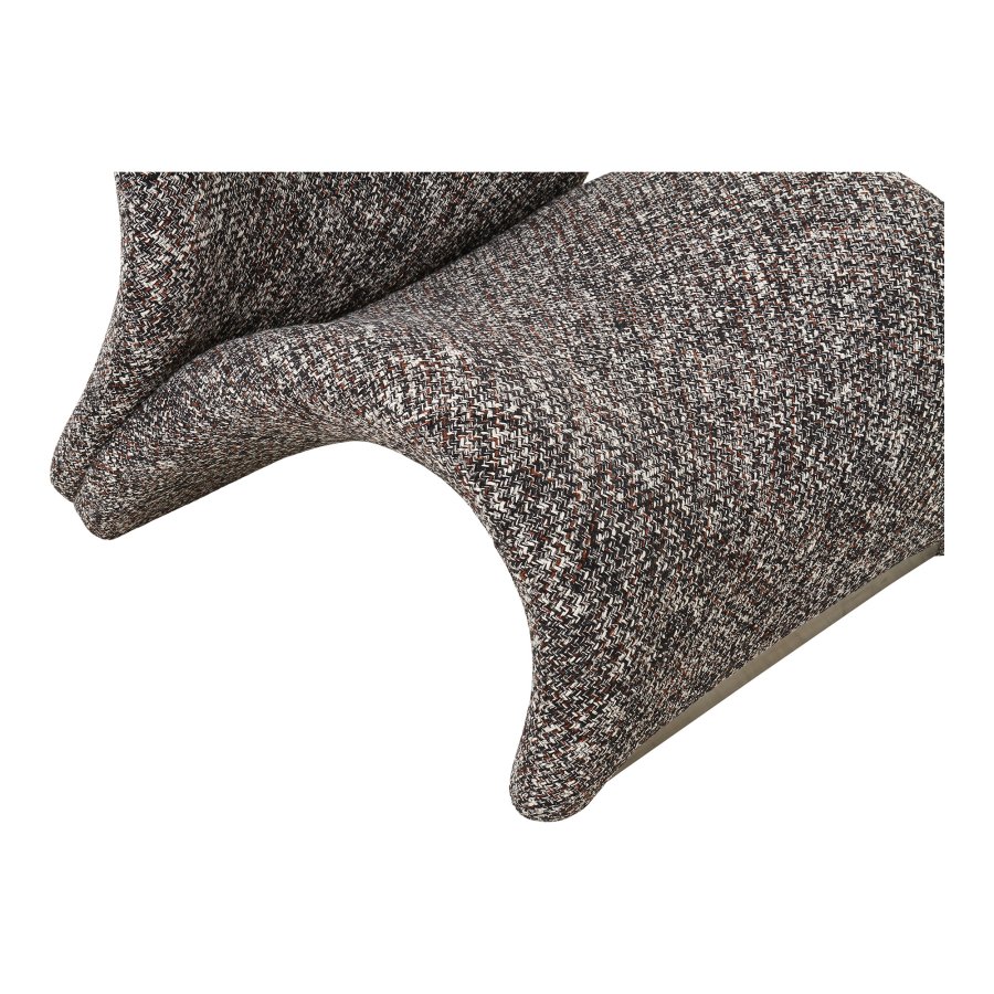 HOUSE NORDIC Sofia lenestol - mrkebrunt blandingsstoff