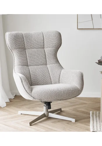 HOUSE NORDIC Turin lenestol med svingfunksjon - Lenestol, svingfunksjon, natur, HN1066