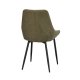 ROWICO Sierra spisebordstol - grnn polyester og svart metall